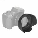 Bindpo ES-62II Lens Hood, Camera Lens Sunshade Rainproof Cover Replacement 52mm for Canon EF 50mm f/1.8 II