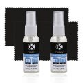 Camkix Lens and Screen Cleaning Kit - 2x cleaning spray, 2x microfiber...