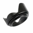 CELLONIC® Ø 52mm Lens Hood Compatible for Samsung NX Lens Plastic Sun Shade Protector Cover