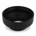 CELLONIC® Ø 52mm Lens Hood Compatible for Samsung NX Rubber Screw-in Collapsible Sun Shade Protector Cover