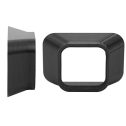 DAUERHAFT 2pcs Sturdy Lightweight Portable Lens Hood for GoPro Hero 9 Black Anti‑Glare Sunshade Lens Hood for Gopro for GoPro...