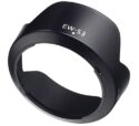 EOS M50 Lens Hood Shade for Canon EF-M 15-45mm f/3.5-6.3 IS STM Lens,EW-53 for EOS M50 M6 mark ii,HUIPUXIANG Digital...