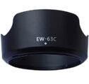 EW-63C Lens Hood Shade for Canon EF-S 18-55mm f/3.5-5.6 is STM(Not for IS II),EF-S 18-55mm F4-5.6 IS STM Lens,58mm Digital...