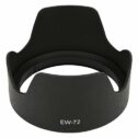 EW-72 Camera Lens Hood Shade Fits for Canon EF 35mm f / 2.0 IS USM lens Replaces Hood Reverse Attaching...