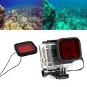 Fcostume Red Underwater Diving Housing Case Lens Filter For Gopro Hero 5 Black Camera