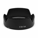 Fotover EW-54 Lens Hood Sun Shade Replacement for Canon EOS M Series EF-M 18-55mm F3.5-5.6 IS STM (Black)
