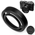 Fotover Metal Lens Hood for Fujifilm X10/X20 Camera with 52mm Adapter ring+Centre...