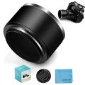 Fotover Unique 52mm Tele Metal Screw-in Lens Hood with Centre Pinch Lens...