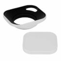 Haoge LH-S43P 43mm Square Metal Screw-in Lens Hood Hollow Out Designed with Metal Cap for Leica Rangefinder Camera with 43mm...
