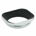 Haoge LH-W55T 55mm Rectangular Square Metal Screw-in Lens Hood for Leica Summicron M 90mm f/2 ASPH E55, Summicron R 50mm...