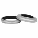 Haoge LH-X51W 2in1 All Metal Ultra-Thin Lens Hood Shade with 49mm Adapter Ring Set for Fuji Fujifilm FinePix X100V Camera...