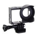 Homyl Protective Housing Frame Case for GoPro Hero 4/3+/3 Sports Camera with Lens Hood