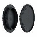 JJC Body Cap + Rear Lens Cap Set for Leica SL2, SL (Typ 601), TL, T, CL, Panasonic S1, S1R,...