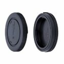 JJC Body Cap + Rear Lens Cap Set for Sony E Mount Mirrorless Interchangeable-lens Cameras & Sony E Mount Lens...