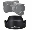 JJC LH-EW53 Dedicated Bayonet Lens Hood, Compatible with Canon EF-M 15-45mm f/3.5-6.3 is STM Lens, EFM 15 45mm STM Lens...