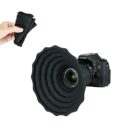 JJC Silicone Lens Hood, Universal Foldable Anti-Reflection Lens Hood Protector for Canon Nikon Sony Fuji DSLR Camera Lens Body Diameter...