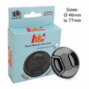 JSP Snap Lens Cap Cover 77mm For Sony, Nikon, Canon, Panasonic, Fuji, Tamron, Sigma, Pentax lens
