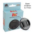 JSP Snap Lens Cap Cover 77mm For Sony, Nikon, Canon, Panasonic, Fuji,...
