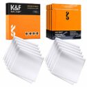 K&F Concept Microfiber Cleaning Cloths - 10 Pack Lens Cleaning Cloth for Cleaning Camera Lenses, Glasses, Screens, Cameras, Eyeglasses, LCD...