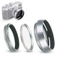 Lens Hood and Adapter Ring Fits for Fujifilm Fuji X100V, X100F, X100T,...