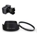 Lens Hood and UV Filter Fits for Canon EF 50mm f/1.8 STM Lens Replaces Canon ES-68