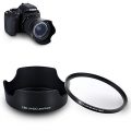 Lens Hood and UV Filter Fits for Canon EF-S 18-55mm f/3.5-5.6 IS...