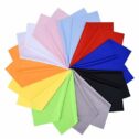 Microfiber Cleaning Cloths for Glasses, LCD Screens, Lenses, Camera, Cell Phone and Tablets (20 Pieces, 10 Colors)