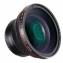 Neewer 58MM 0.43x Professional HD Wide Angle Lens (Macro Portion) for Canon EOS Rebel 77D T7i T6s T6i T6 T5i...