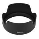 Oumij Camera Lens Shade for Canon, EW-73D Protecting Plastic Camera Lens Hood Shade for Canon EF-S 18-135mm f / 3.5-5.6...