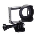 perfk Protective Case Frame Shell Dust-proof w/ Lens Hood For GoPro 4...