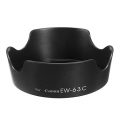 PhilMat Camera Lens Hood EW-63C EW63C For Canon EF-S 18-55mm F/3.5-5.6 IS...