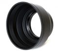 Phot-R 52mm Professional 3 Stage Collapsible Universal Rubber Multi-Lens Hood