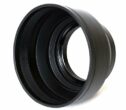 Phot-R 72mm Professional 3 Stage Collapsible Universal Rubber Multi-Lens Hood