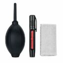 PROfezzion 3-in-1 Cleaning Kit for DSLR & Mirrorless Cameras including 1 x Lens Cleaning Pen with Retractable Soft Brush/ 1...
