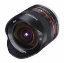 Samyang 8 mm F2.8 II Fisheye Manual Focus Lens for Fuji X - Black, 7603
