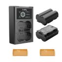 SMALLRIG NP-W235 Camera Battery Charger Set for Fujifilm NP-W235 Battery, Fits for Fujifilm X-T4, GFX 100S, for Fujifilm GFX 50S...