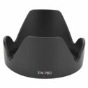 Sxhlseller EW-78D Lens Hood, ABS Material, Improves the Quality of Photography, Protects the Lens, Firmly Installed, for Canon EF-S 18-200mm...