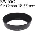 tinxi® Lens Hood for CANON EW-60C EF-S 18-55mm for 3.5-5.6 EF EF...