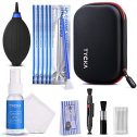 Tycka Professional Camera Cleaning Kit TK005 (with waterproof case), 30ml non-toxic alcohol-free cleaning solution, improved uni-body air blower, cleaning swabs,...