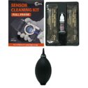 UES Full-Frame Camera Sensor Cleaning Kit (14pcs Swabs + 15ml Cleaner) and Lens Sensor Dust Air Blower