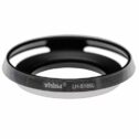 vhbw LENS SHADE HOOD silver for Samsung 20-50mm f/3.5-5.6 ED II Lens replaces LH-S1650.