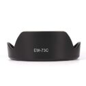 YUANMI EW-73C Lens Hood, For Canon EF-S 10-18mm F/4.5-5.6 IS STM Lens Replacement EW-73C Secure Bayonet Lens Hood
